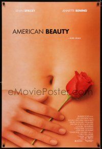 4r042 AMERICAN BEAUTY DS 1sh '99 Sam Mendes Academy Award winner, sexy close up image!