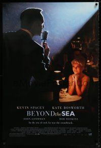4r085 BEYOND THE SEA DS 1sh '04 Kevin Spacey as Bobby Darin, pretty Kate Bosworth!