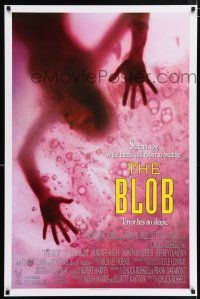 4r096 BLOB 1sh '88 Kevin Dillon, Shawnee Smith, Chuck Russell sci-fi remake!