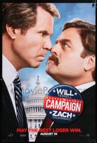 4r123 CAMPAIGN face off style teaser DS 1sh '12 Will Ferrell, Zach Galifianakis!