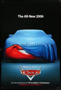 4r129 CARS Lightning McQueen style advance DS 1sh '06 Walt Disney Pixar animated automobile racing!