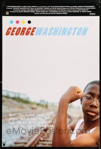 4r294 GEORGE WASHINGTON 1sh '00 interracial teens dealing with life in North Carolina!