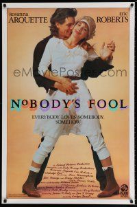 4r554 NOBODY'S FOOL 1sh '86 Rosanna Arquette dancing with Eric Roberts!