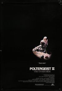 4r597 POLTERGEIST II 1sh '86 Heather O'Rourke, The Other Side, they're baaaack!