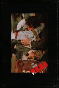 4r641 REDS 1sh '81 Warren Beatty as John Reed & Diane Keaton in Russia!