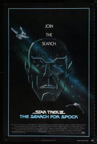 4r724 STAR TREK III 1sh '84 The Search for Spock, art of Leonard Nimoy by Huyssen & Huerta!