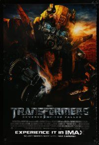 4r795 TRANSFORMERS: REVENGE OF THE FALLEN IMAX 1sh '09 Michael Bay directed battling alien robots!