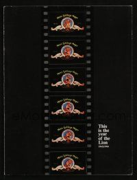 4s010 MGM 1965-66 campaign book '65 Cincinnati Kid, Elvis in Harum Scarum, Doctor Zhivago & more!