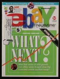 4s237 EBAY MAGAZINE magazine Sept 2000 can it keep its spot atop the crowded online auction heap!