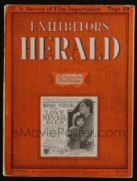 4s023 EXHIBITORS HERALD exhibitor magazine January 7, 1922 Sessue Hayakawa in Five Days to Live!