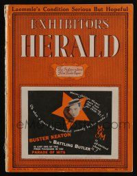4s024 EXHIBITORS HERALD exhibitor magazine Jul 17, 1926 Buster Keaton in Battling Butler, Chaney!