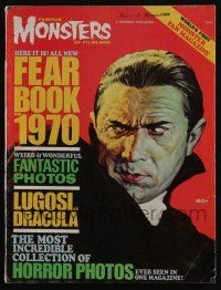 4s206 FAMOUS MONSTERS OF FILMLAND magazine yearbook 1970 fear book, most incredible photos seen!