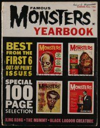 4s204 FAMOUS MONSTERS OF FILMLAND magazine Summer-Fall 1962 best of first 6 out of print issues!