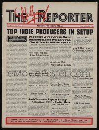 4s061 HOLLYWOOD REPORTER exhibitor magazine Jan 23, 1942 w/4-page insert for Babes on Broadway!