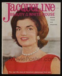 4s235 JACQUELINE KENNEDY ONASSIS magazine '61 special mag Jacqueline: Beauty in the White House