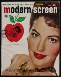 4s277 MODERN SCREEN magazine November 1949 can Ava Gardner be herself, Ingrid Bergman Tragedy!