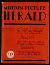 4s040 MOTION PICTURE HERALD exhibitor magazine Jun 8, 1935 w/36pg MGM insert w/ Al Hirschfeld ads!