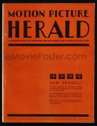 4s039 MOTION PICTURE HERALD exhibitor magazine Mar 28, 1931 Bosko, Charlie Chaplin's City Lights!