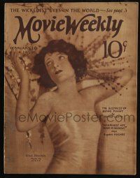 4s299 MOVIE WEEKLY magazine February 16, 1924 Harold Lloyd, how DeMille filmed Ten Commandments!