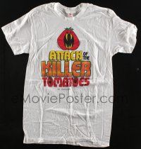 4s098 ATTACK OF THE KILLER TOMATOES medium T-shirt '79 impress all your friends w/ this movie tee!