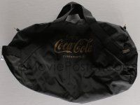 4s069 COCA-COLA 14x23 duffel bag '00s carry around all your stuff in style, logo on the side!