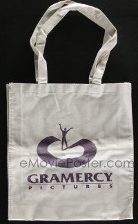 4s079 GRAMERCY PICTURES purple 14x15 tote bag '90s you can carry all your stuff around in it!