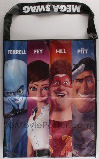 4s076 MEGAMIND 25x30 swag bag '10 great images of the top four super hero cartoon characters!