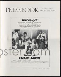 4s353 BILLY JACK pressbook '71 Tom Laughlin, Delores Taylor, most unusual boxoffice success ever!