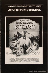 4s632 PHANTASM pressbook '79 if this one doesn't scare you, you're already dead!