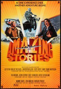 4t029 AMAZING STORIES int'l 1sh '87 Steven Spielberg science fiction fantasy series!