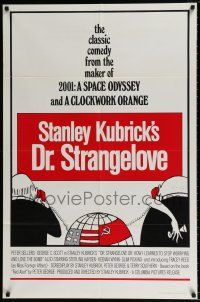 4t206 DR. STRANGELOVE 1sh R72 Stanley Kubrick classic, Peter Sellers & George C. Scott!