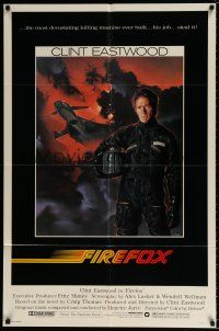 4t255 FIREFOX 1sh '82 cool C.D. de Mar art of killing machine, Clint Eastwood!