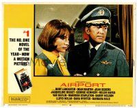 4w211 AIRPORT int'l LC #1 '70 close up of pilot Dean Martin & sexy Jacqueline Bisset!