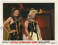 4w227 APPLE DUMPLING GANG RIDES AGAIN LC '79 wacky close up of Don Knotts & Tim Conway in drag!