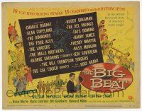 4w019 BIG BEAT TC '58 early blues & rock and roll artists including Harry James with trumpet!