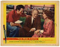 4w262 BIG KNIFE LC #3 '55 Robert Aldrich directed, Jack Palance & Ida Lupino with Everett Sloane!