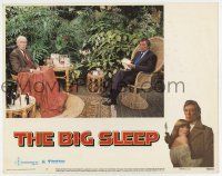 4w264 BIG SLEEP LC #7 '78 2-shot of Robert Mitchum with James Stewart, directed by Michael Winner!