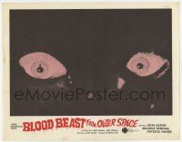 4w279 BLOOD BEAST FROM OUTER SPACE LC '66 best super close up of the monster's piercing eyes!