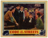 4w344 CODE OF THE STREETS LC '39 David Gorcey, Billy Benedict & Thomas surround bound Leon Ames!