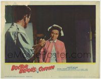4w416 DOCTOR BLOOD'S COFFIN LC #2 '61 nurse Hazel Court threatened with needle!