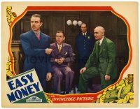 4w439 EASY MONEY LC '36 insurance investigator Onslow Stevens busts gangsters for fraud!