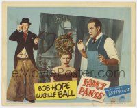 4w455 FANCY PANTS LC #4 '50 butler Bob Hope afraid to touch Lucille Ball's crazy hair!