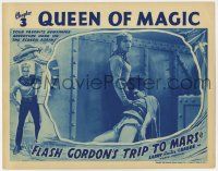 4w473 FLASH GORDON'S TRIP TO MARS chapter 3 LC '38 great image of Buster Crabbe holding bad guy!