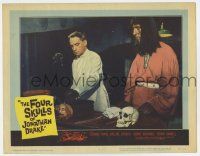 4w484 FOUR SKULLS OF JONATHAN DRAKE LC #7 '59 Henry Daniell & Paul Wexler w/ shrunken head & skull!