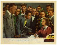 4w517 GOOD NEWS LC #7 '47 June Allyson & Peter Lawford, a grave decision!