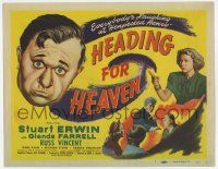 4w041 HEADING FOR HEAVEN TC '47 Erwin thinks he's dying & his family tries to contact the spirit!