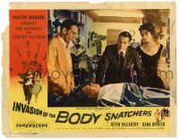 4w603 INVASION OF THE BODY SNATCHERS LC '56 McCarthy, Wynter & Donovan discover dead clone body!