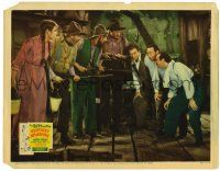 4w635 KENTUCKY MOONSHINE LC '37 great image of Ritz Brothers held at gunpoint by three hillbillies!