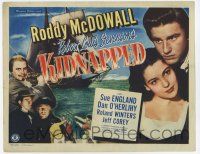 4w054 KIDNAPPED TC '48 Roddy McDowall, pirates, written by Robert Louis Stevenson!