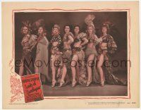 4w647 LADY OF BURLESQUE LC #4 R48 seven sexy girls in chorus line wearing wild costumes!